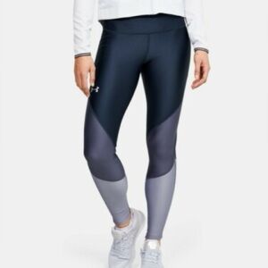 EUC Under Armour UA Heatgear Color Block Leggings